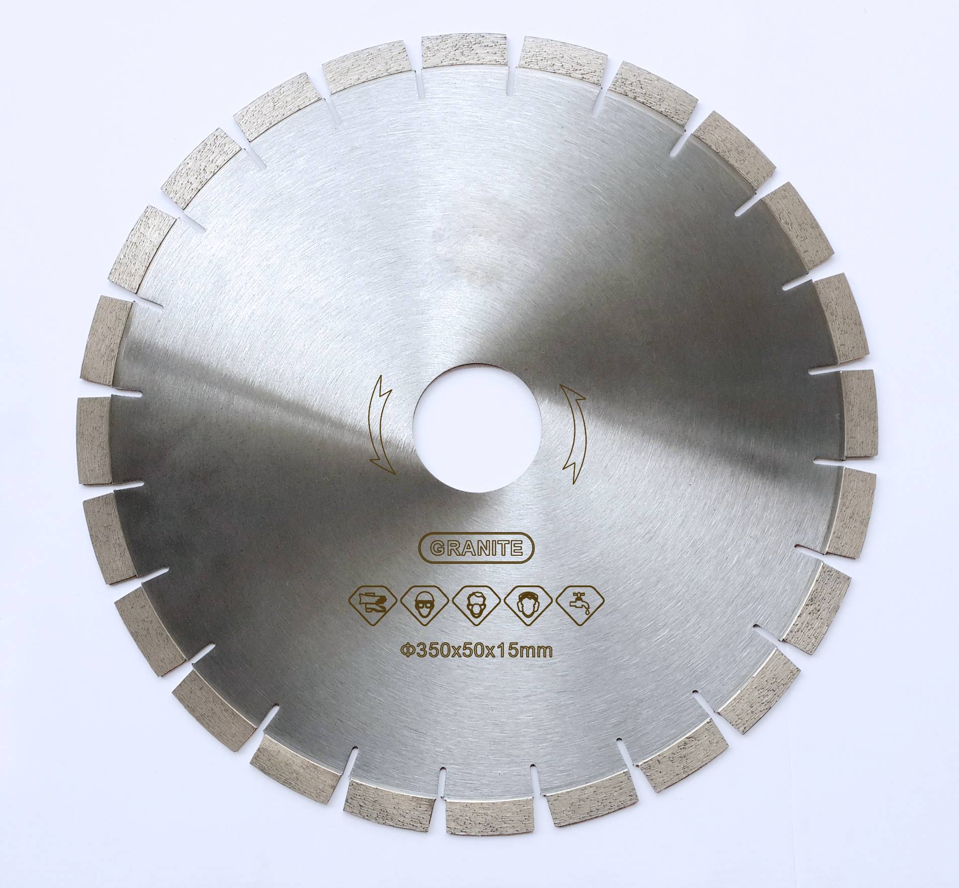 1pc 14inch/350mm Silent Diamond Saw Blade Diamond Blade for Cutting Granite