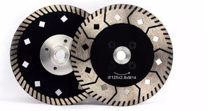 5" (125mm) DIAMOND CUTTING GRINDING DISC DUAL SAW BLADE