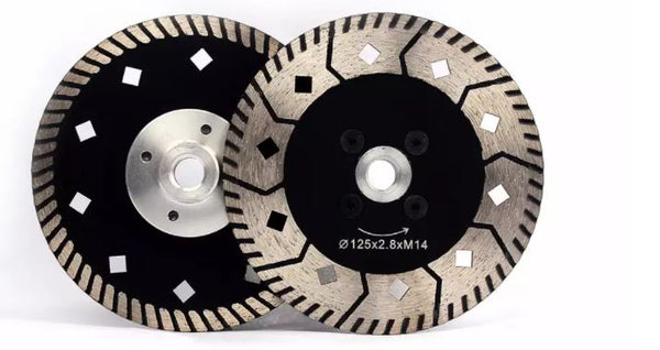 5" (125mm) DIAMOND CUTTING GRINDING DISC DUAL SAW BLADE