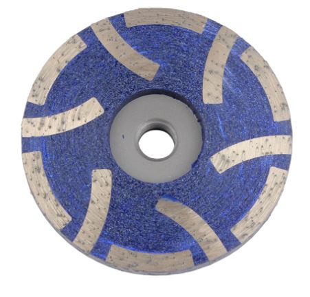 4 Inch/100mm Resin Filled Diamond Grinding Disc Granite Marble Stone Cup Wheel Abrasive Tools Raizi 4 Inch/100mm Resin Filled Diamond Grinding Disc