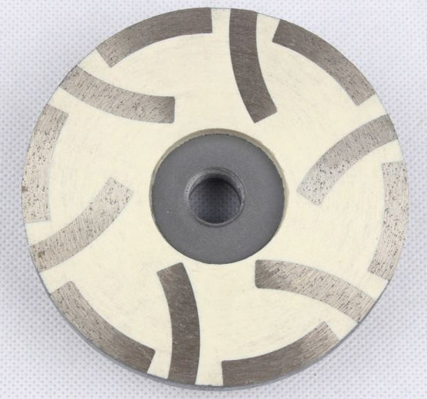 4 Inch/100mm Resin Filled Diamond Grinding Disc Granite Marble Stone Cup Wheel Abrasive Tools Raizi 4 Inch/100mm Resin Filled Diamond Grinding Disc