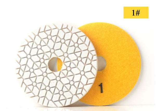 3 STEP WET/DRY DIAMOND POLISHING PADS 4 INCH(100MM)