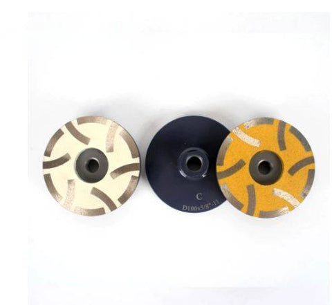 4 Inch/100mm Resin Filled Diamond Grinding Disc Granite Marble Stone Cup Wheel Abrasive Tools Raizi 4 Inch/100mm Resin Filled Diamond Grinding Disc