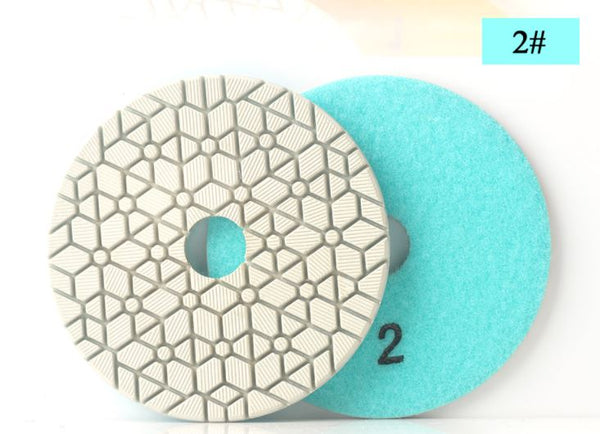 3 STEP WET/DRY DIAMOND POLISHING PADS 4 INCH(100MM)