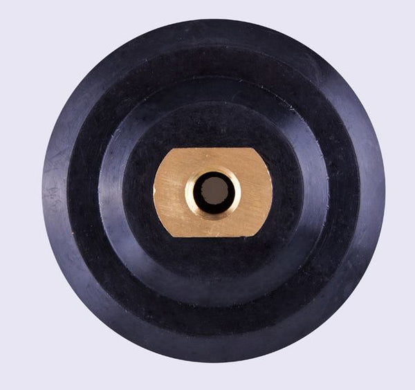 4 inch Hook and Loop Rubber Backer Pad For Diamond polishing Pad M14 5/8"-11