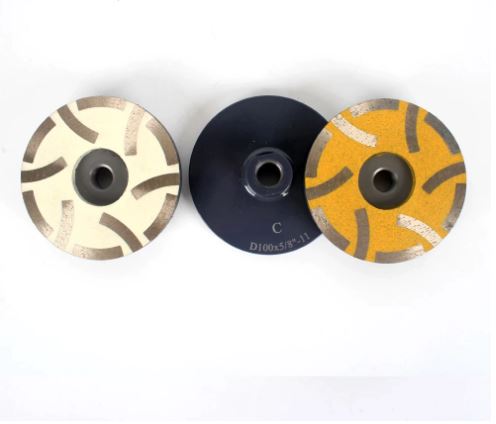 4 Inch/100mm Resin Filled Diamond Grinding Disc Granite Marble Stone Cup Wheel Abrasive Tools Raizi 4 Inch/100mm Resin Filled Diamond Grinding Disc