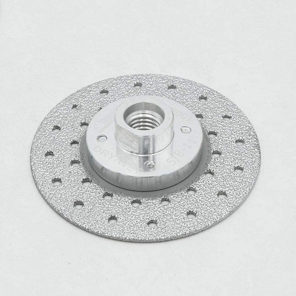 Cutting Wheel for Marble Quartz, 5 Inch Fast Cutting Grinding Shaping Diamond Disc for Angle Grinder with 5/8-Inch-11 Thread