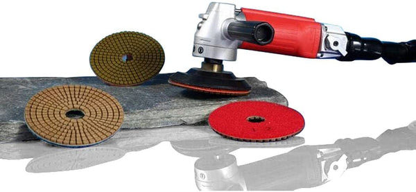 Wet Stone Polisher 5500 Rpm with Rear Exhaust,Air-Powered Stone Polisher