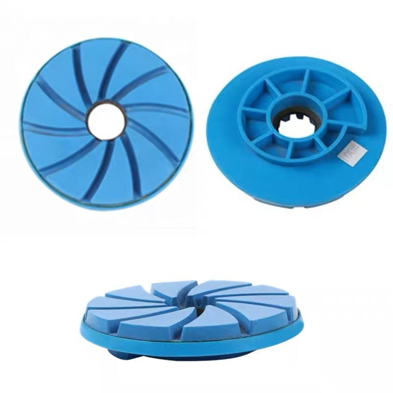 Resin edge abrasive wheel polishing disc